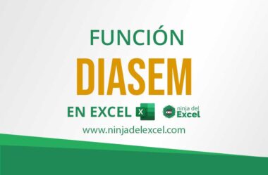 Función DIASEM en Excel – para quienes trabajan con Fechas