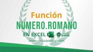 Función numero romano en Excel