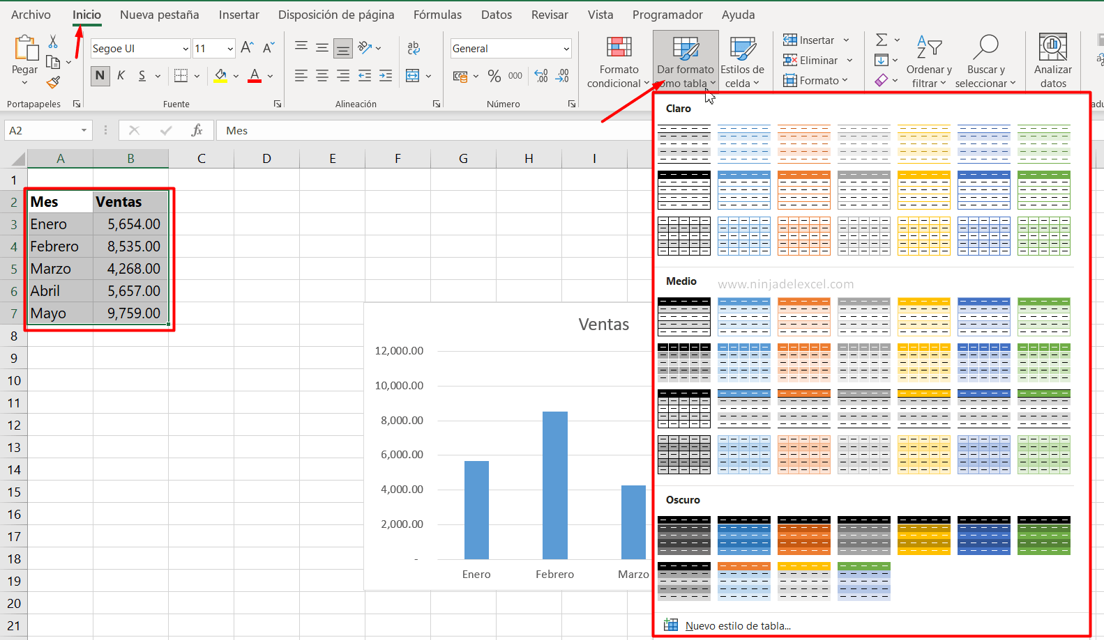 Buscar Incluir Datos Automáticos en Gráficos en Excel