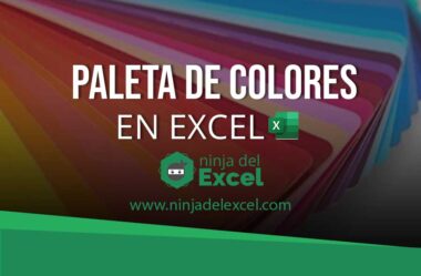 Paleta de Colores en Excel. Paso a paso