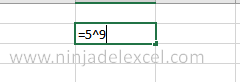 Potenciación en Excel