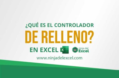 ¿Qué es el controlador de Relleno de Excel?