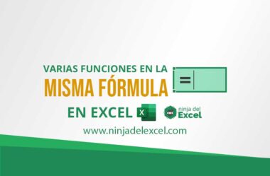 Varias Funciones en la misma Fórmula en Excel
