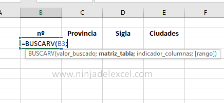 nombrar rangos en Excel