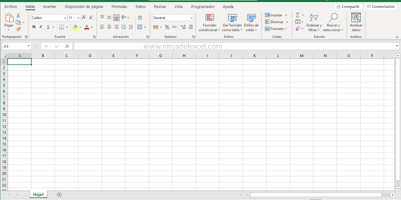 Borrar Líneas de Cuadrícula y Bordes de Hojas de Cálculo en Excel
