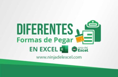 Diferentes Formas de PEGAR en Excel
