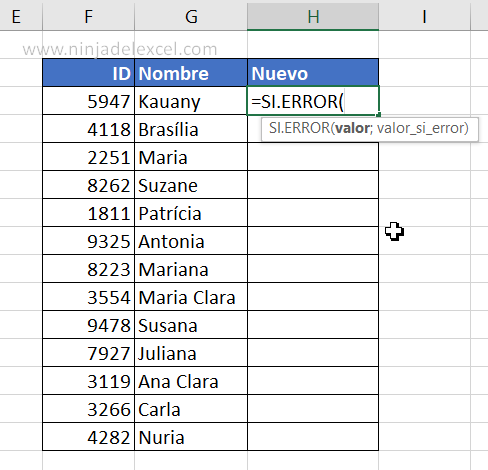 Como Comparar Dos Listas Usando BUSCARV en Excel