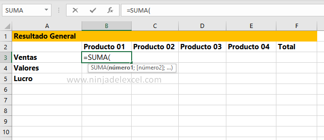 Como calcular varias pestañas de hojas de cálculo en Excel