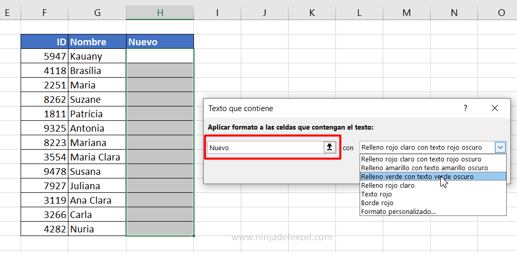 Sepa Comparar Dos Listas Usando BUSCARV en Excel