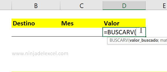 BUSCARV con COINCIDIR en Excel