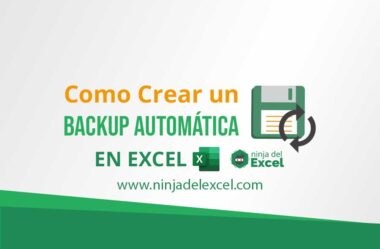 Como Crear un Backup Automática en Excel