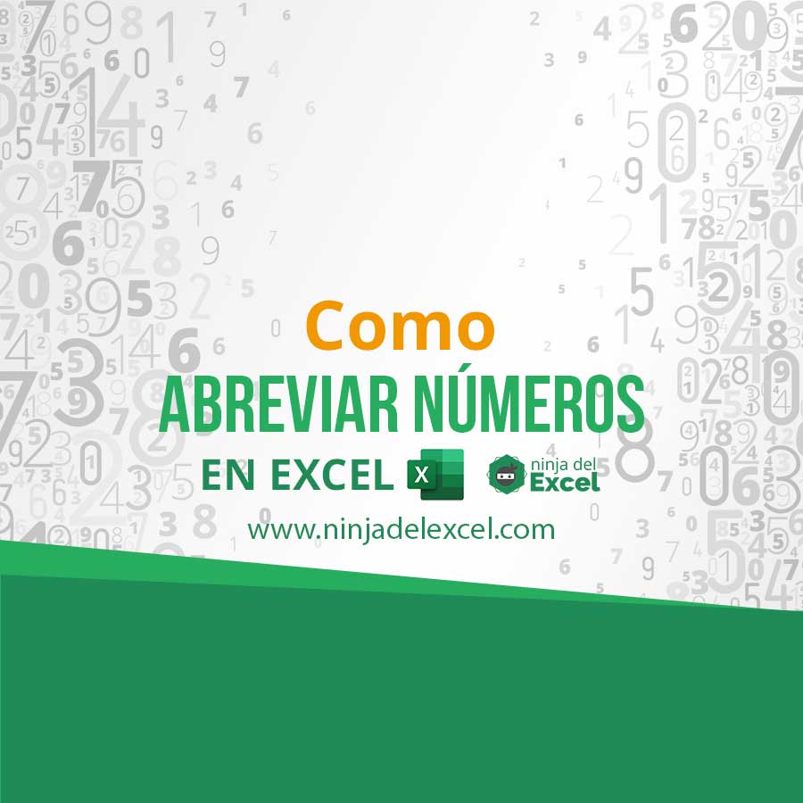 Como Abreviar N meros En Excel Ninja Del Excel
