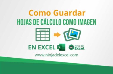 Como Guardar Hojas de Cálculo Excel Como Imagen