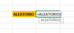 Diferencia entre las funciones ALEATORIO y ALEATORIO.ENTRE