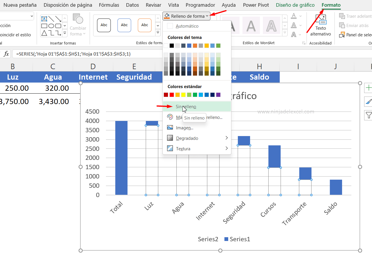 Graficos en Excel