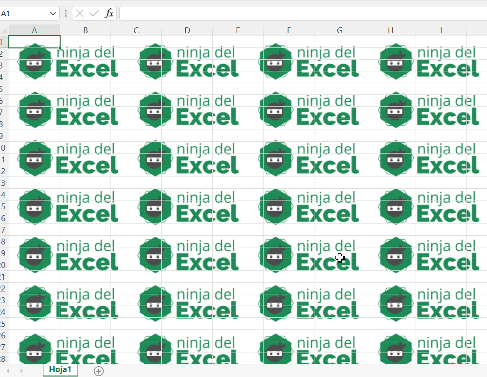 Marca de Agua en Excel