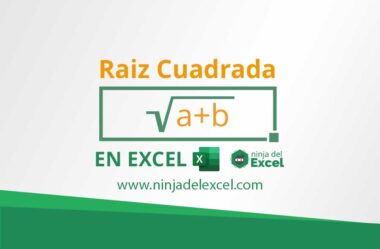 Como Calcular la Raiz Cuadrada en Excel