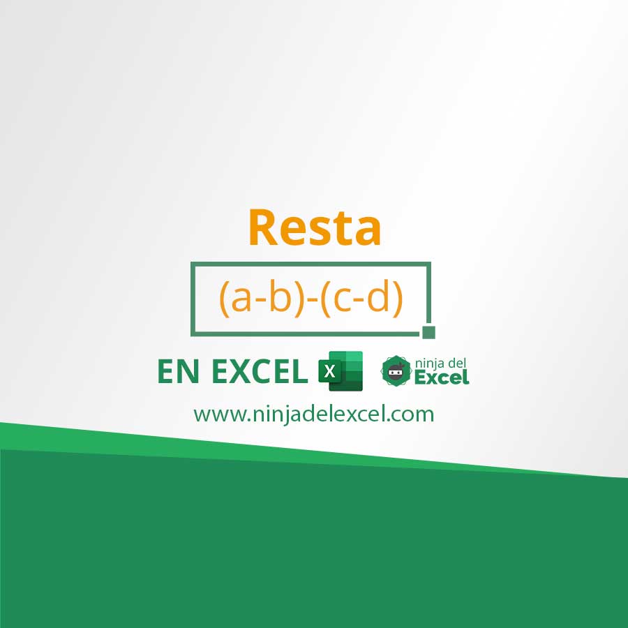 Como Hacer Resta en Excel - ¡Es más fácil de lo que piensas! - Ninja ...