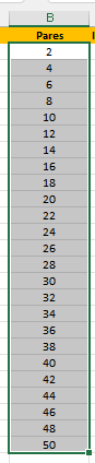 Aprende a Crear una serie numérica en Excel