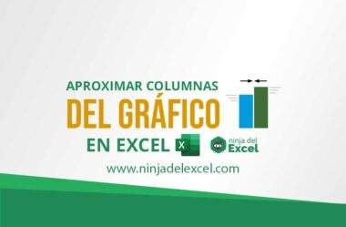 Aproximar Columnas del Gráfico en Excel