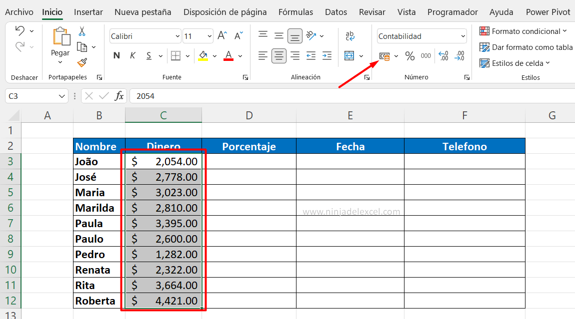 Como Formatear Celda en Excel