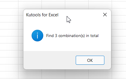 Como hacer Combinación de la Suma en Excel
