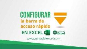Barra de Acceso Rápido en Excel