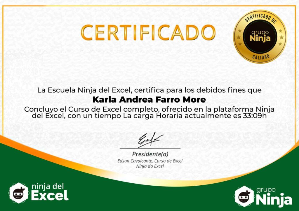 Curso De Excel B Sico Ninja Del Excel Ninja Del Excel