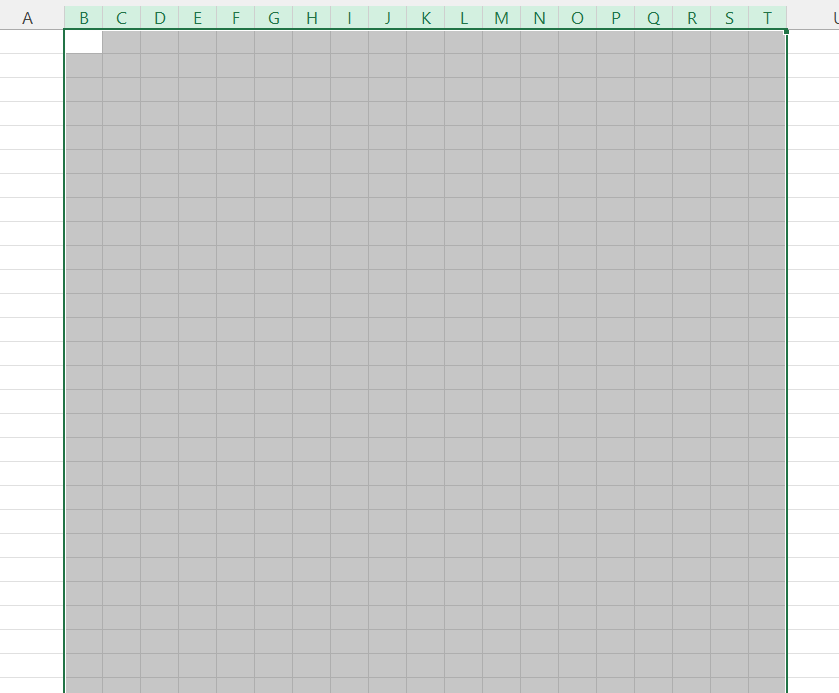 Crucigrama en Excel