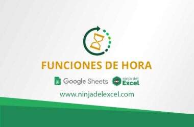 Funciones de Hora en Google Sheets