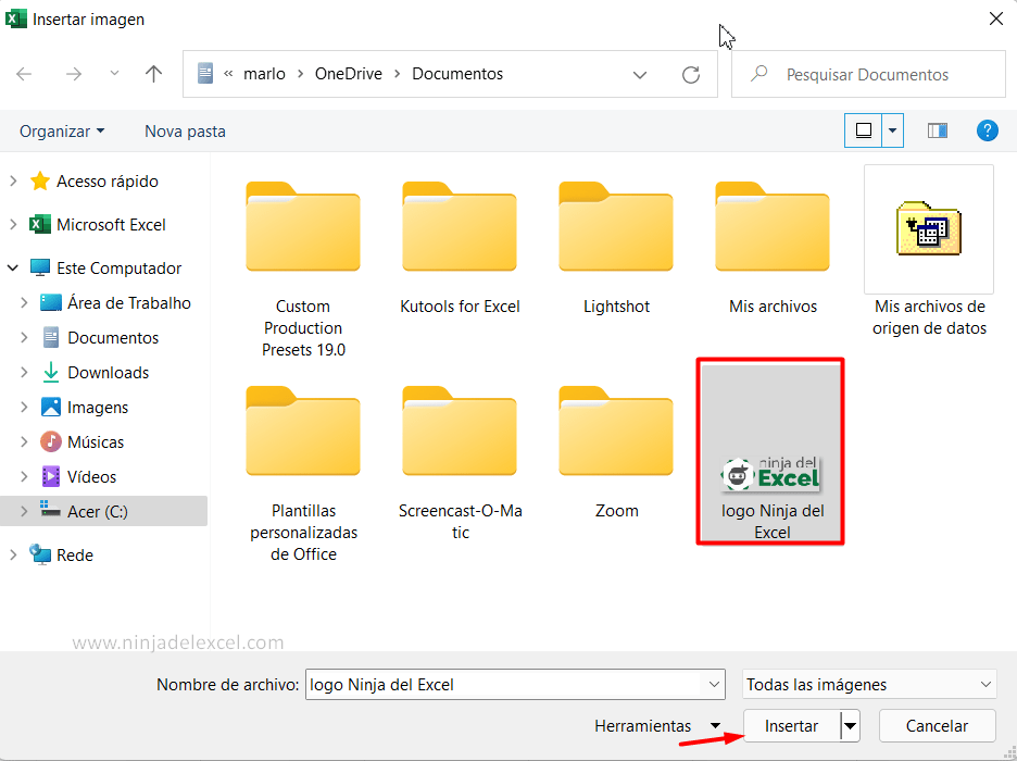 Insertar una Imagen en una Celda en Excel paso a paso