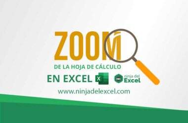 Zoom de la Hoja de Cálculo de Excel