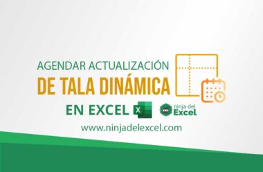 Actualización de Tabla Dinámica en Excel (cada 1 minuto)