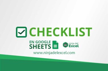 Como Hacer un Checklist en Google Sheets