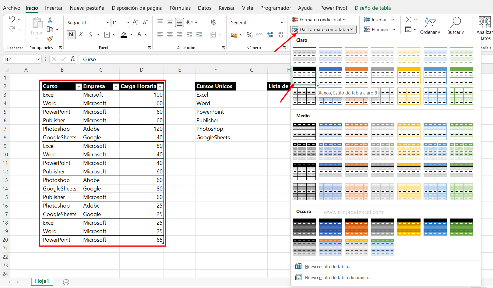 Conozca el poder de # en Excel