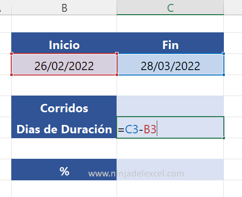 Gráfico de Barras de Progreso en Excel paso a paso