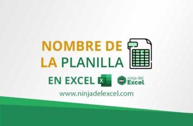 Encuentra el Nombre de la Planilla en Excel