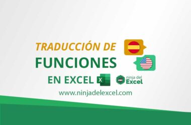 Traducción de Funciones en Excel