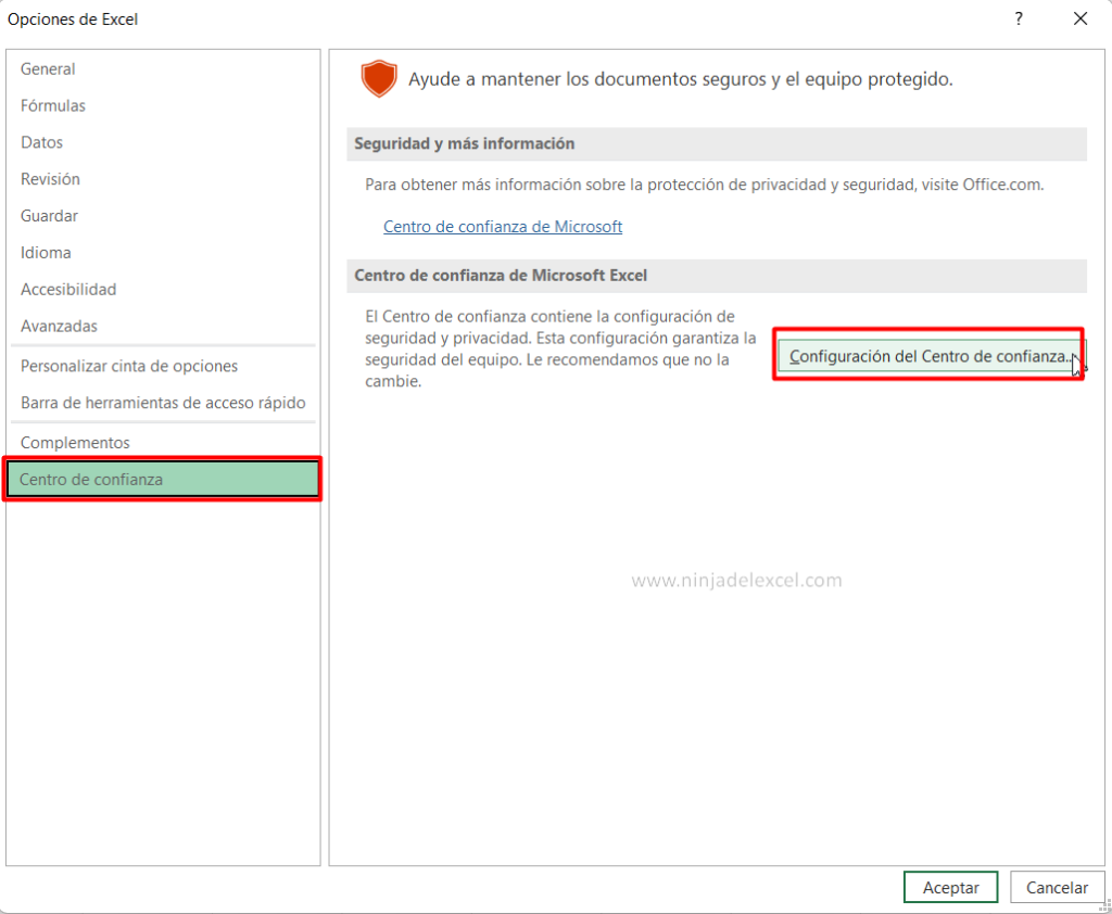 Descubra Como Habilitar Macro En Excel Ninja Del Excel