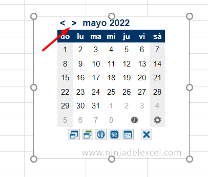 Insertar el Calendario en Excel tutorial