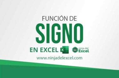 Función Signo en Excel – Aprenda Paso a Paso