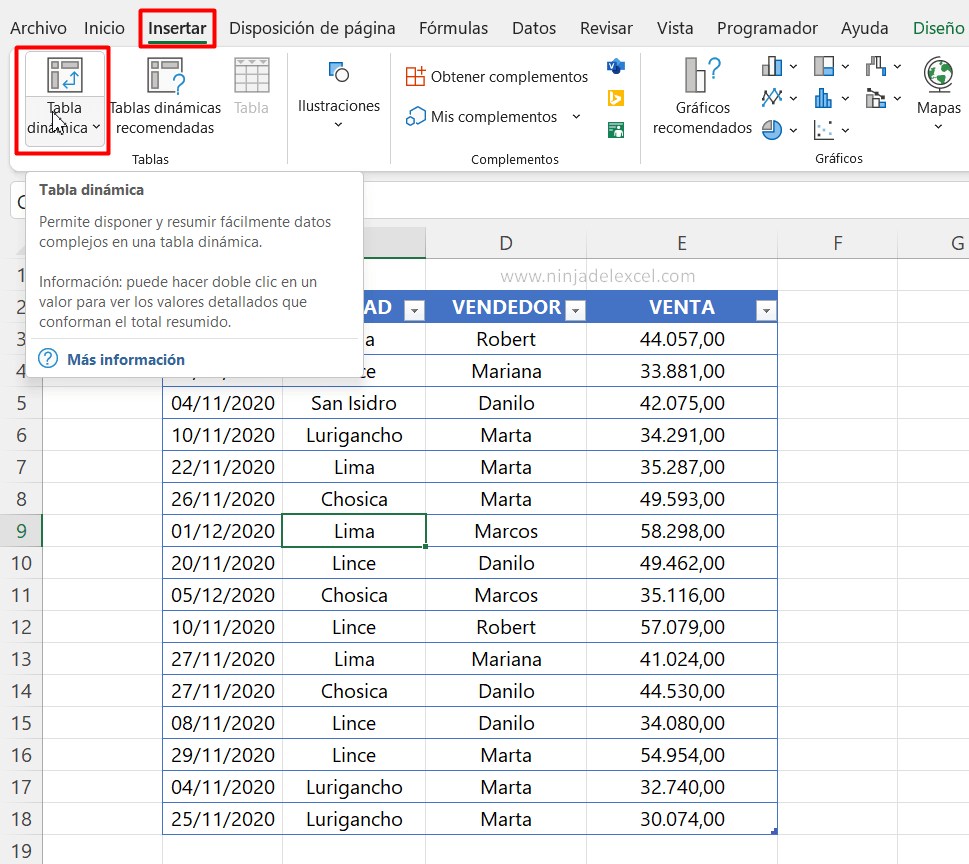 Ordenar Datos En Una Tabla Dinámica Ninja Del Excel 6443