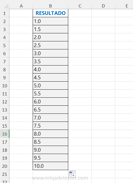 Aprenda a como gernerar rangos de página en Excel