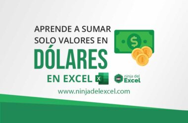 Aprende a Sumar Solo Valores en Dólares en Excel