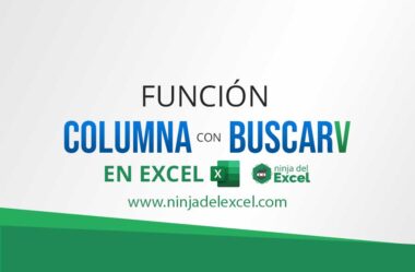 Usar la Función BUSCARV con COLUMNA en Excel