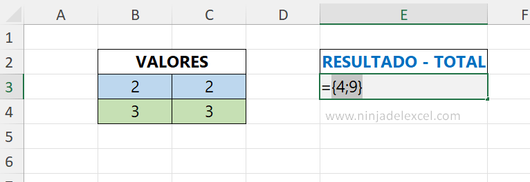 Función IM.PRODUCT en Excel en la practica.