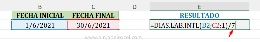 Fechas en Excel