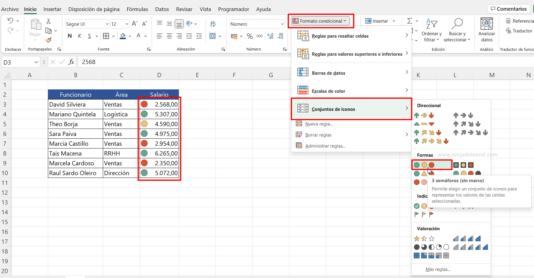 Formato Condicional en Excel tutorial