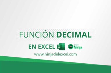 Función DECIMAL en Excel: Aprende Como Usar