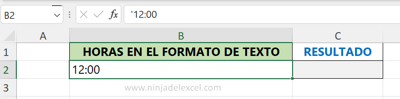 Función HORANUMERO en Excel paso a paso